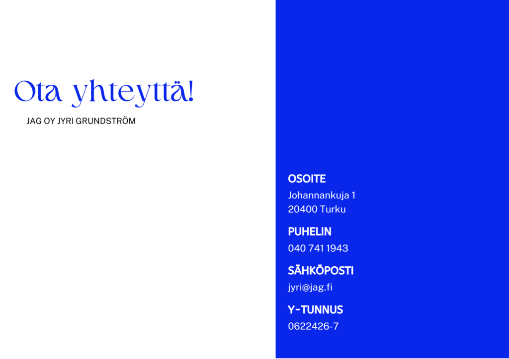 JAG Oy ilmalämpöpumppuasennus